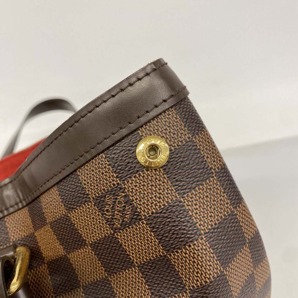 LOUIS VUITTON Brown Damier Tote Bag - Picture 9 of 13